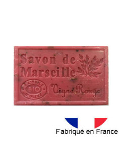 Sapone di Marsiglia profumato vite rossa