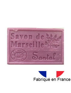 Savon de Marseille parfumé santal