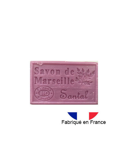Savon de Marseille parfumé santal