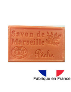Savon de Marseille parfumé pêche