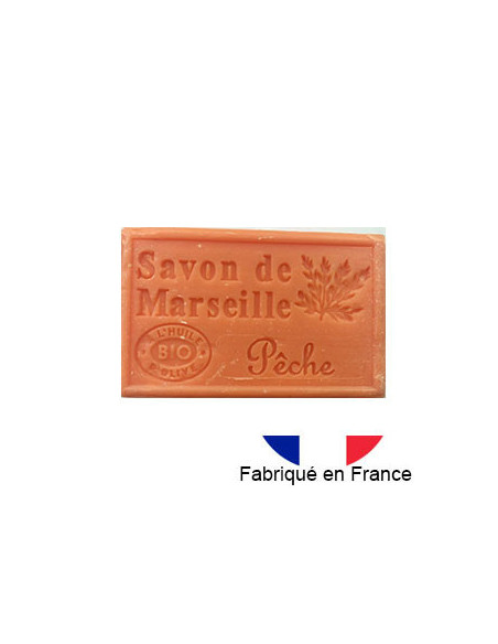 Savon de Marseille parfumé pêche