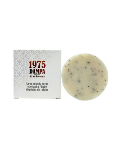 Exfoliating body care soap with grape seeds
