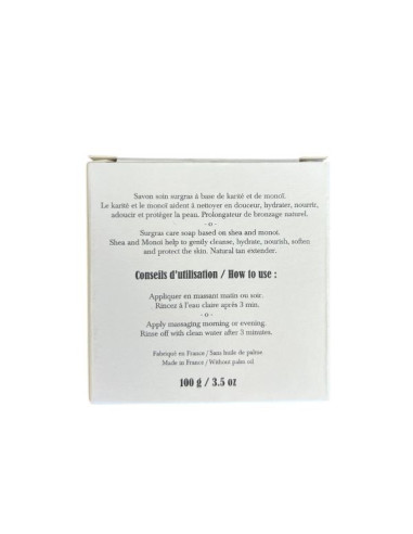 Sapone viso nutriente al monoï