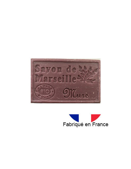Savon de Marseille parfumé mure