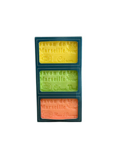 Coffret 3 savons de Marseille
