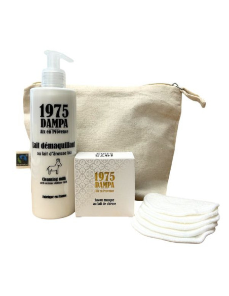 Makeup removal set – Facial care soap, cleansing milk, wipes