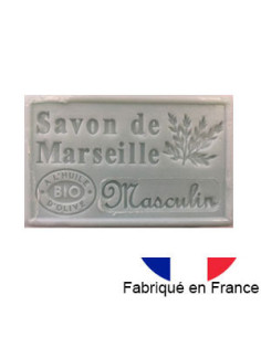 Masculine scented Marseille soap