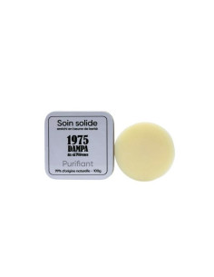 Purifying mask care soap with goat milk and metal box
