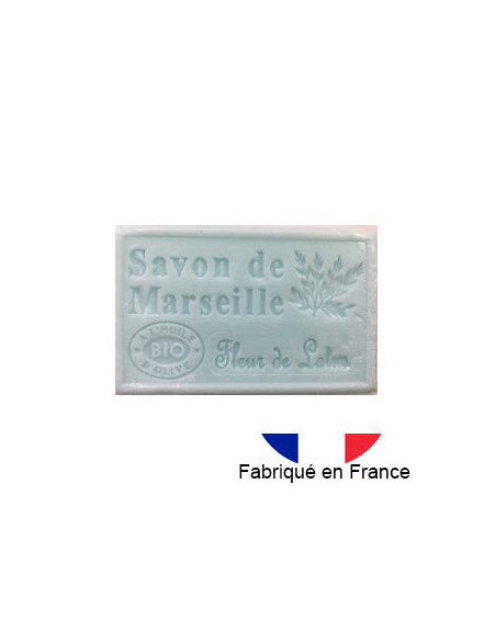 Savon de Marseille parfumé fleur de Lotus