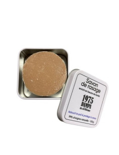 Shea shaving soap with metal tin 2