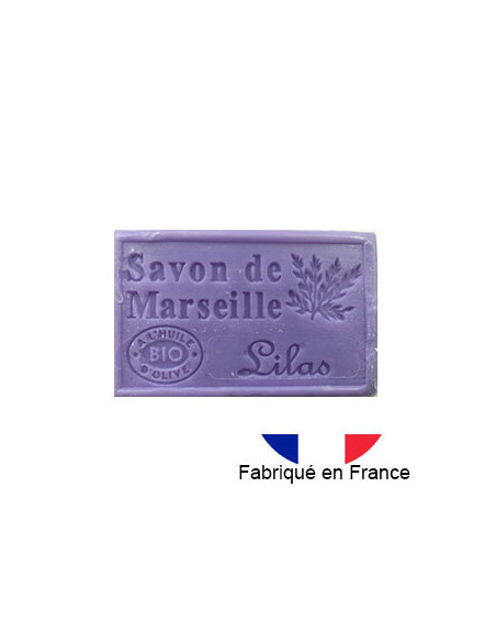 Savon de Marseille parfumé lilas