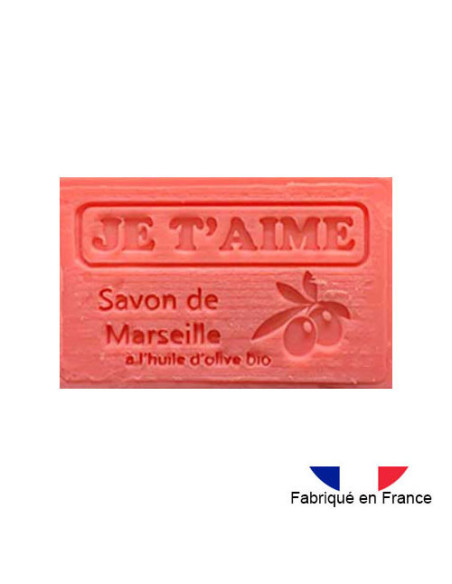 Savon de Marseille "je t'aime"