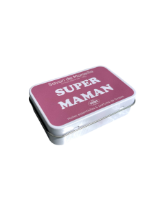 Savon de Marseille "Maman" et boite métal "Super Maman" 2