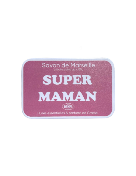 "Maman" Marseille soap and "Super Maman" metal box
