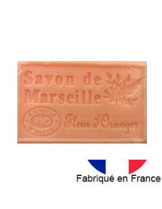 Savon de Marseille parfumé fleur d'oranger