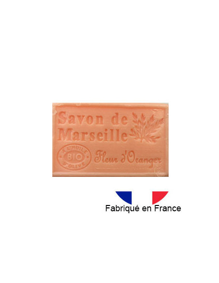 Marseille soap scented orange blossom