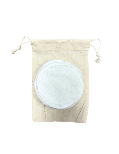 Set of 10 reusable makeup remover wipes Set of 10 reusable makeup remover wipes
