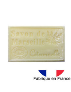 Savon de Marseille parfumé citronnelle