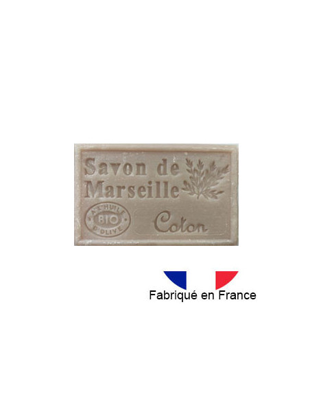Savon de Marseille parfumé coton