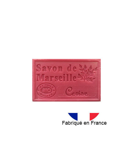 Savon de Marseille parfumé cerise