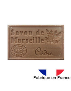 Marseille soap scented cedar
