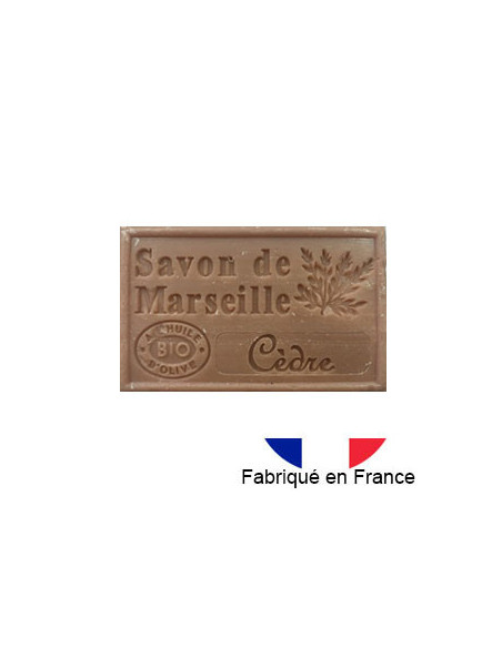 Savon de Marseille parfumé cèdre