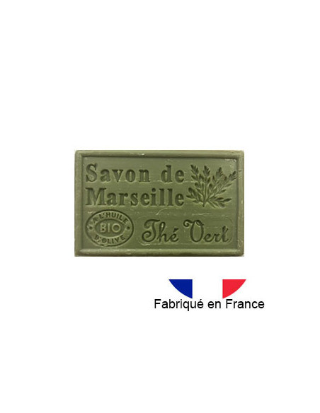 Savon de Marseille parfumé thé vert