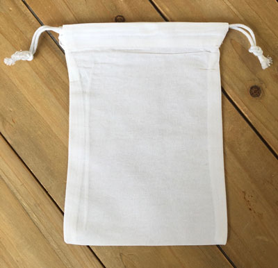 BAG CORD 10X15 CM 100% Cotton (15x20cm)