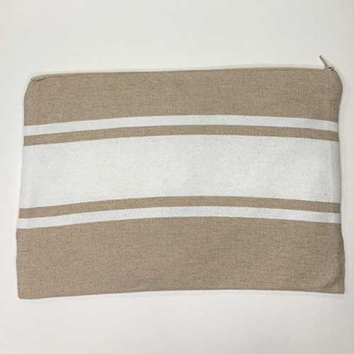 Swimsuit bag/ beach pouch (TAUPE)